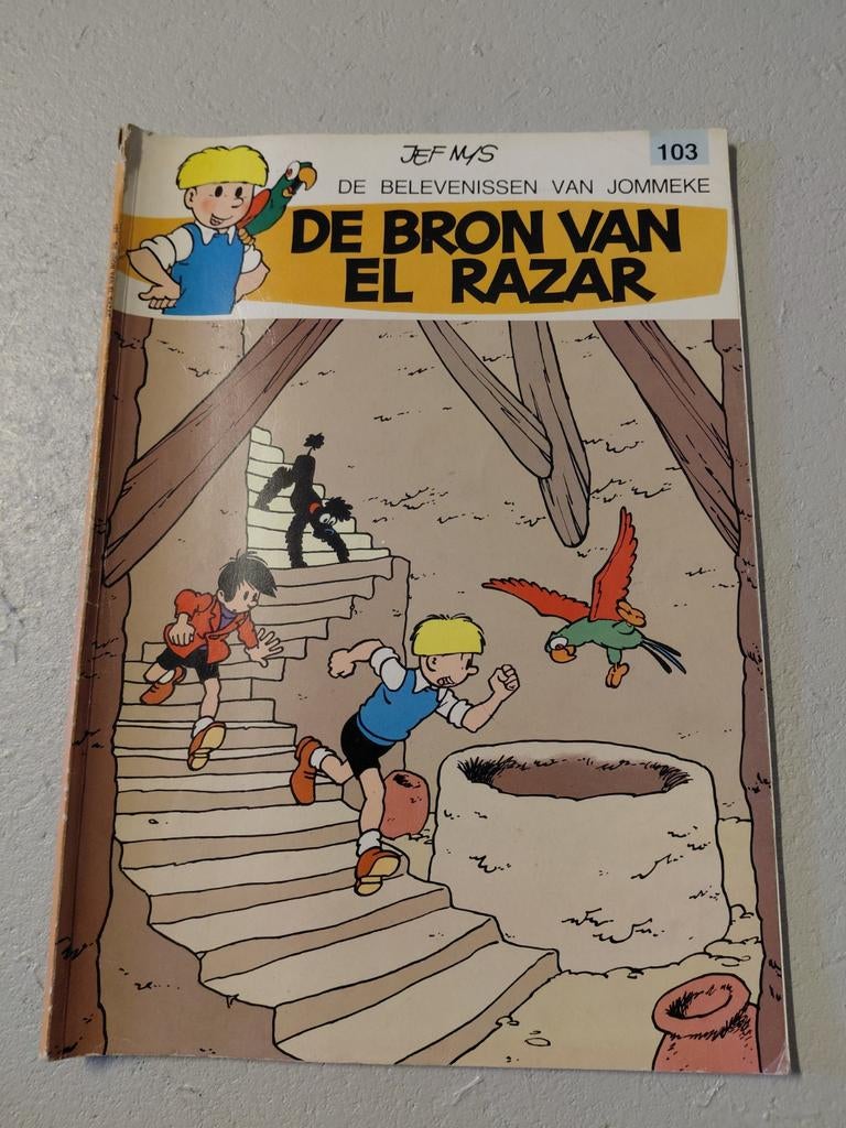 Stripverhaal, Ophalen