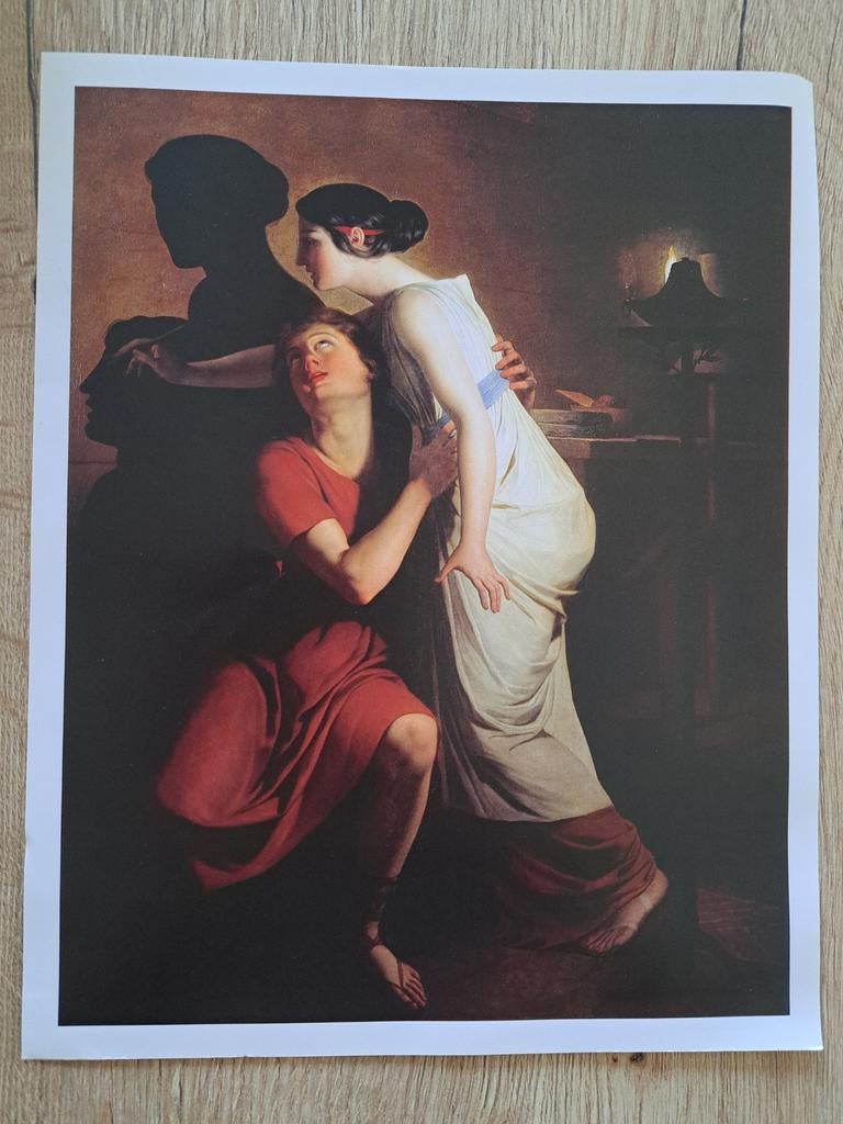 Suvée Joseph foto, Antiek en Kunst, Kunst | Schilderijen | Modern, Ophalen of Verzenden