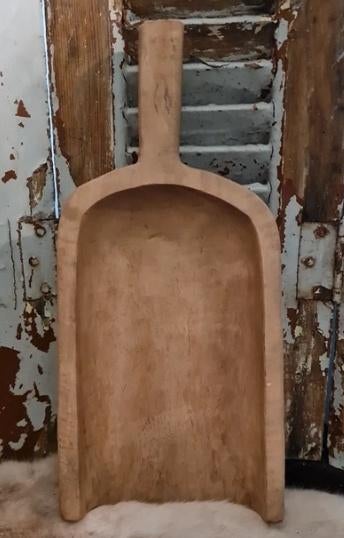 Vintage Houten graanschep, Antiek en Kunst, Ophalen