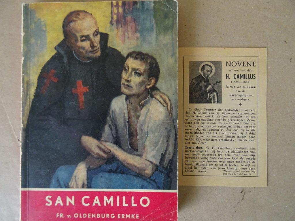 Fr. van Oldenburg Ermke San Camillo boek Heilige Camillus, Christianisme | Catholique, Frans van Oldenburg Ermke, Comme neuf, Envoi
