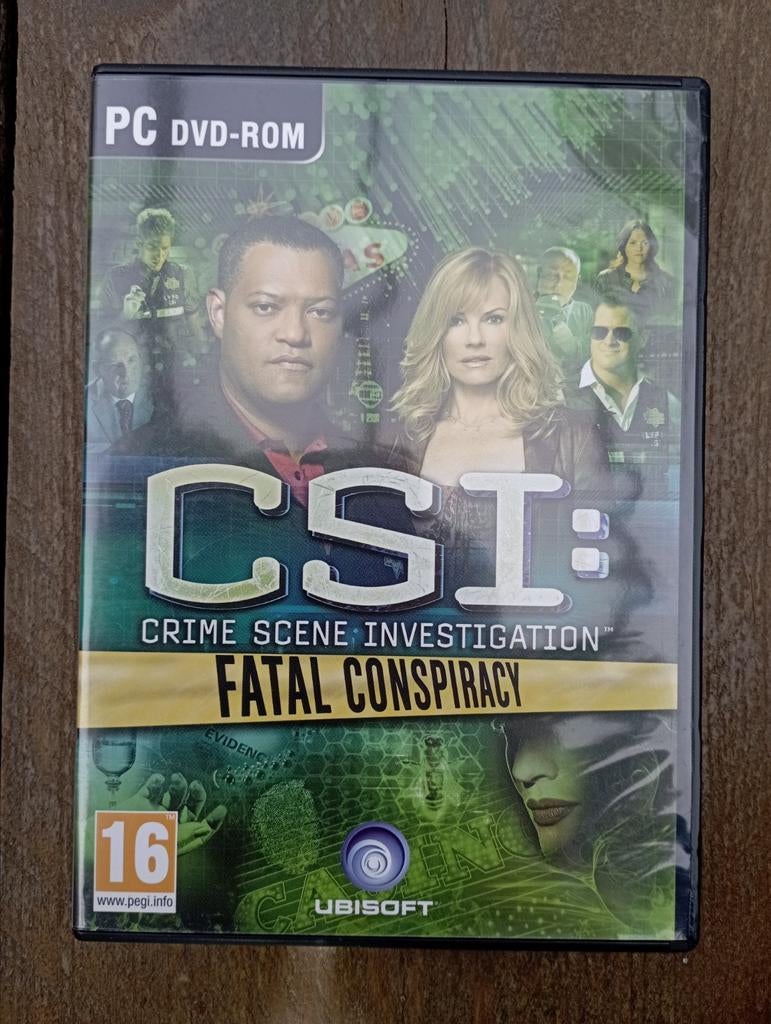 CSI: Crime Scene Investigation - Fatal Conspiracy, Games en Spelcomputers, Games | Pc, Avontuur en Actie, 1 speler, Eén computer