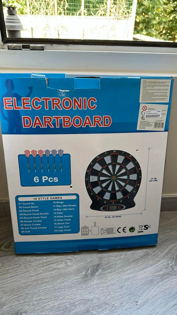 Elektronische Dartbord, Ophalen, Zo goed als nieuw, Dartbord
