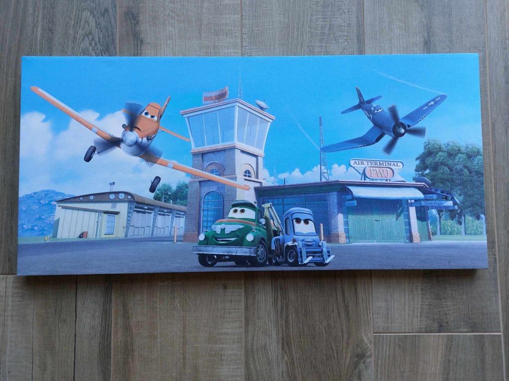 Canvas Disney animatiefilm Planes, Verzamelen, Ophalen, Zo goed als nieuw