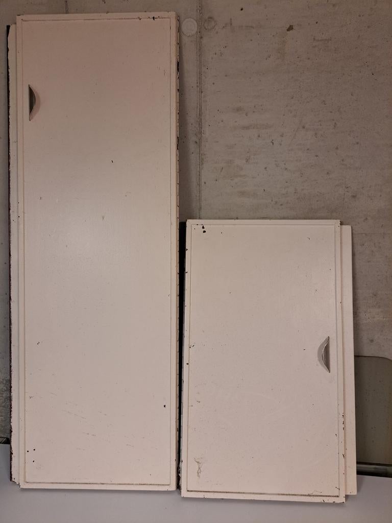 Retro kastdeurtjes, Ophalen, Zo goed als nieuw