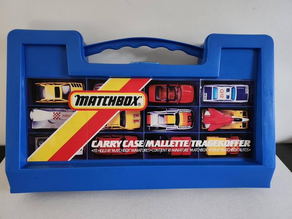 Matchbox Carry Case for 18 cars (1986), Enlèvement ou Envoi