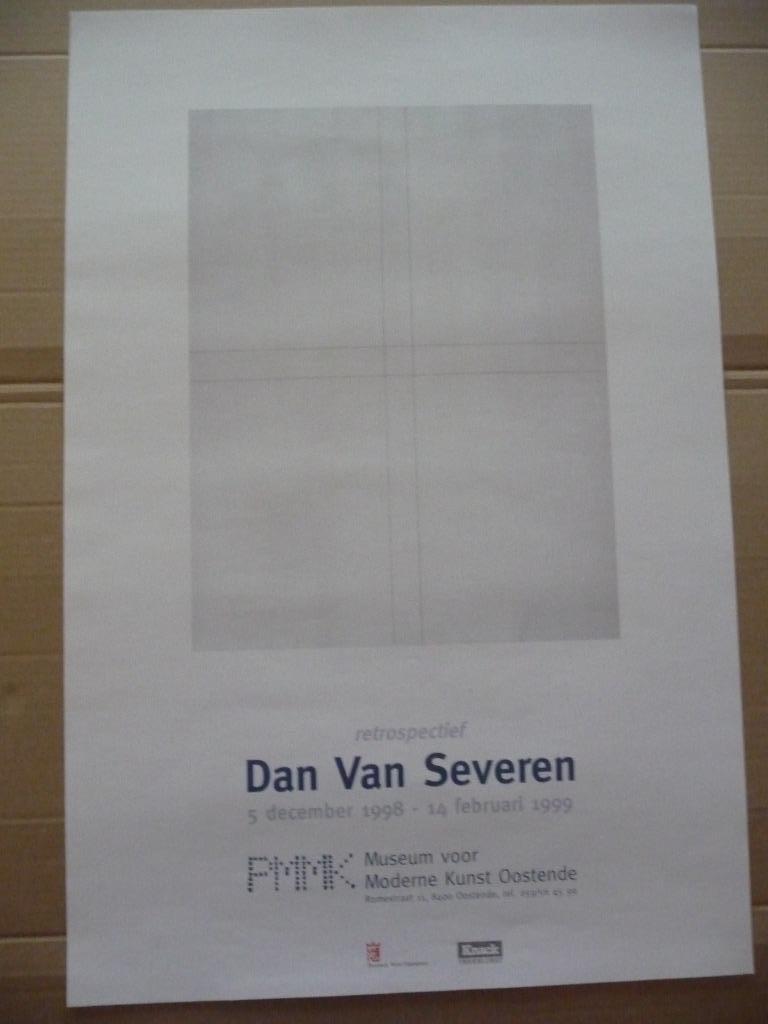 DAN VAN SEVEREN - affiche PMMK OOSTENDE, 1998, Antiek en Kunst, Ophalen of Verzenden