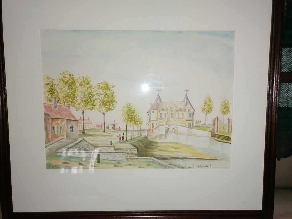 Gand Rabot - aquarelle Hugo Haeck, Envoi