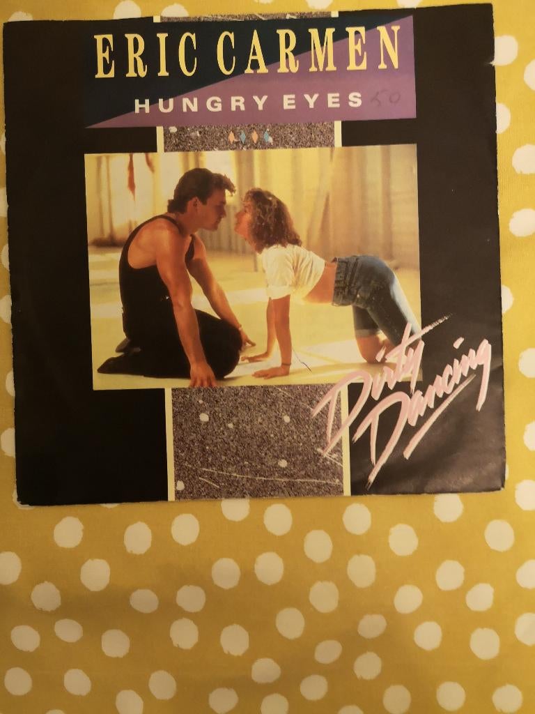 single ERIC CARMEN HUNGRY EYES (POST GRATUIT), Enlèvement ou Envoi, Utilisé