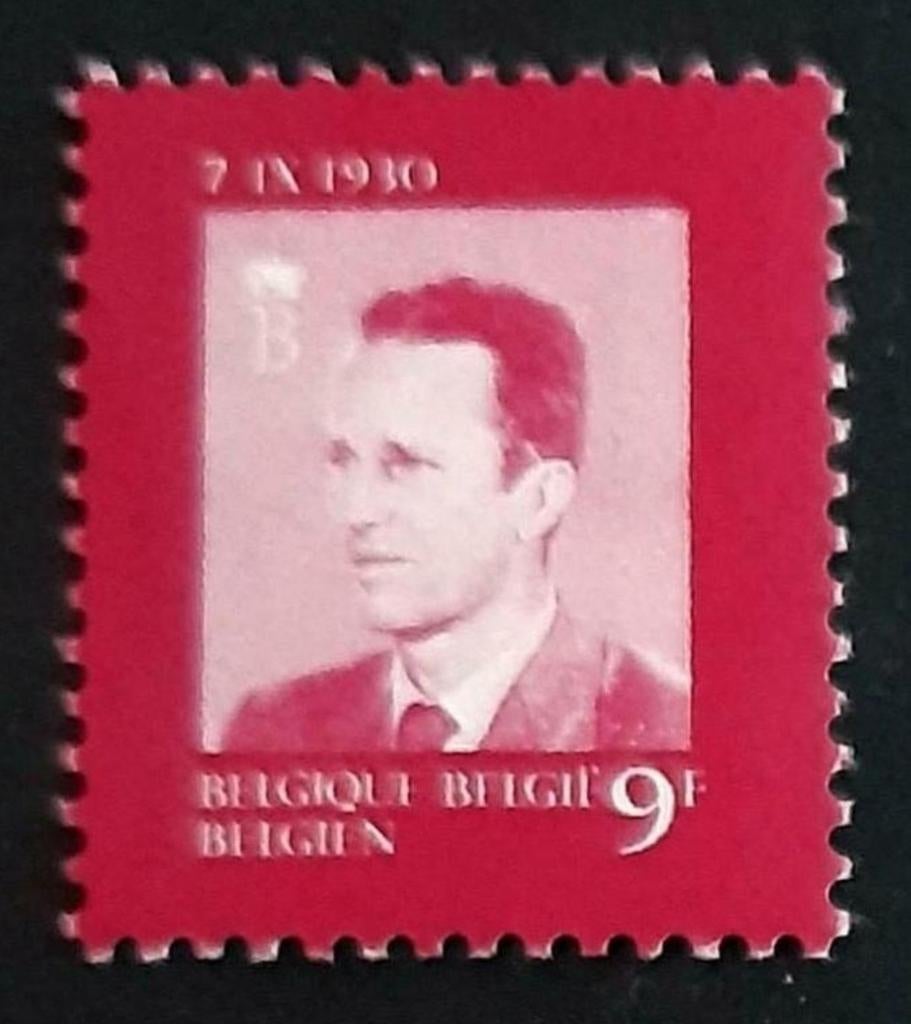 België: OBP 1986 ** Koning Boudewijn 1980., Koninklijk huis, Frankeerzegel, Ophalen of Verzenden, Zonder stempel
