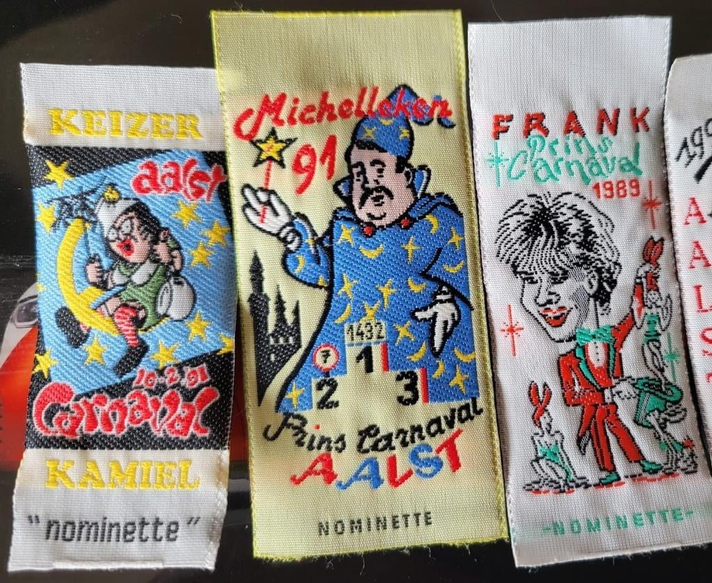 Nominette lintje Aalst Oilsjt Carnaval, Verzamelen, Speldjes, Pins en Buttons, Nieuw, Ophalen of Verzenden