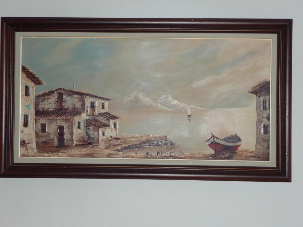 Schilderij op doek, Antiek en Kunst, Ophalen of Verzenden