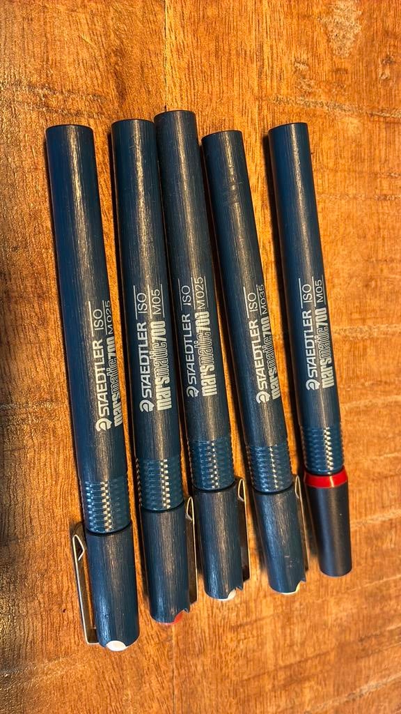 Staedtler marsmatic 700 pennen, Ophalen of Verzenden, Gebruikt