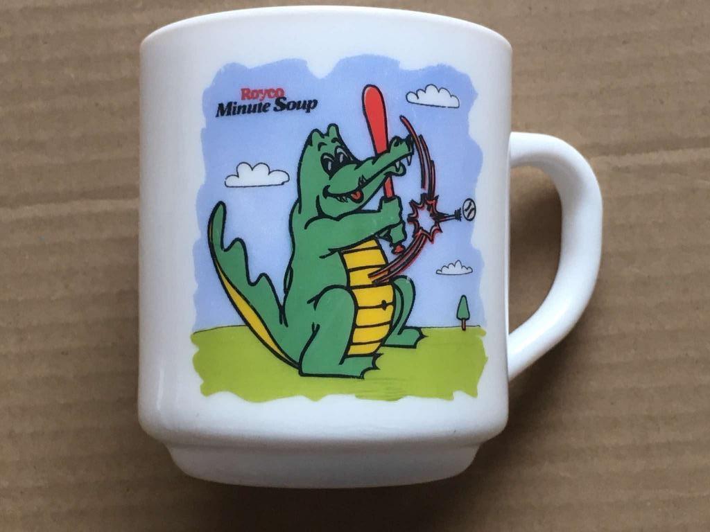 Vintage : Mok / Tas Arcopal France - Krokodil - NIEUW, Huis en Inrichting, Keuken | Servies, Overige materialen, Nieuw, Ophalen of Verzenden
