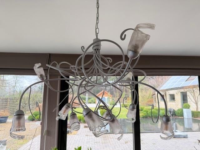 12 delige Fantasia plafondlamp, Enlèvement, Comme neuf