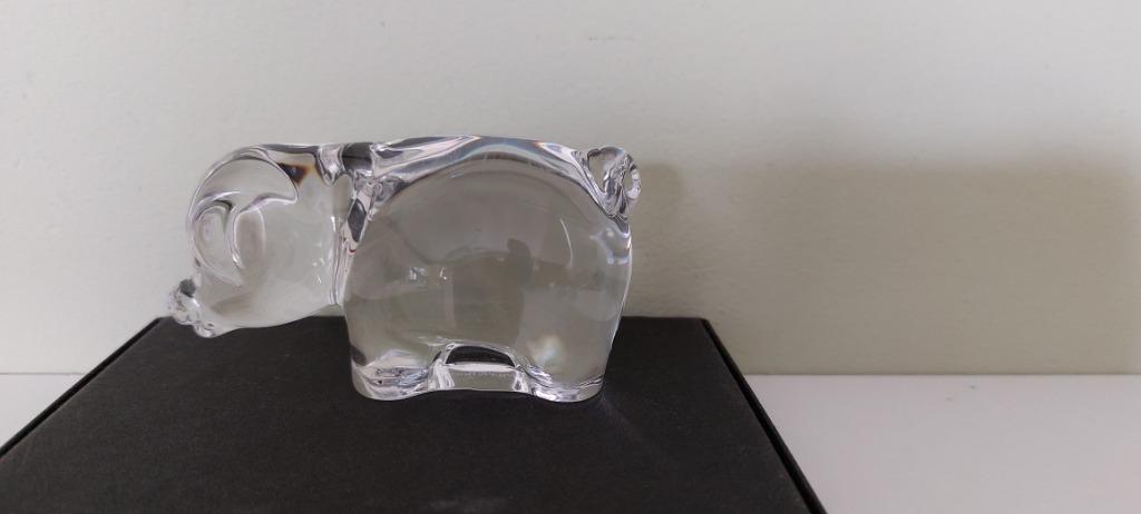 Villeroy & Boch kristal klein varkentje zwijntje, Antiek en Kunst, Ophalen of Verzenden