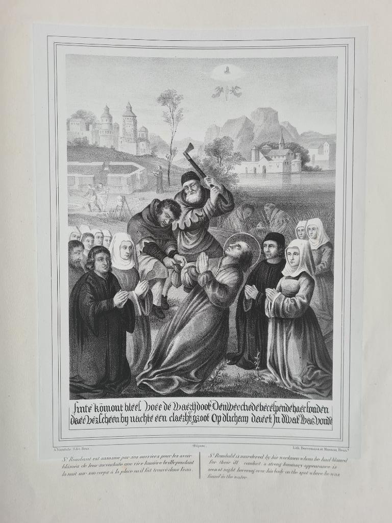 1847 - Mechelen / de moord op Sint-Rombout, Verzenden