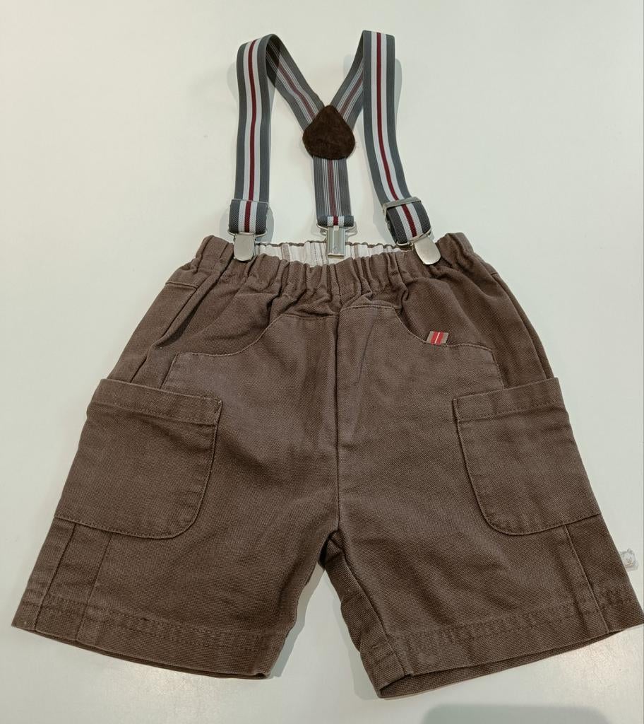 Short met bretellen 68 noukie's, Kinderen en Baby's, Broekje, Noukie's, Nieuw, Ophalen of Verzenden