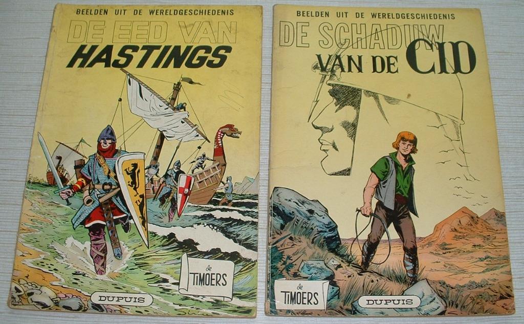strips van "de timoers" beelden uit de wereldgeschiedenis, Plusieurs BD, Enlèvement ou Envoi