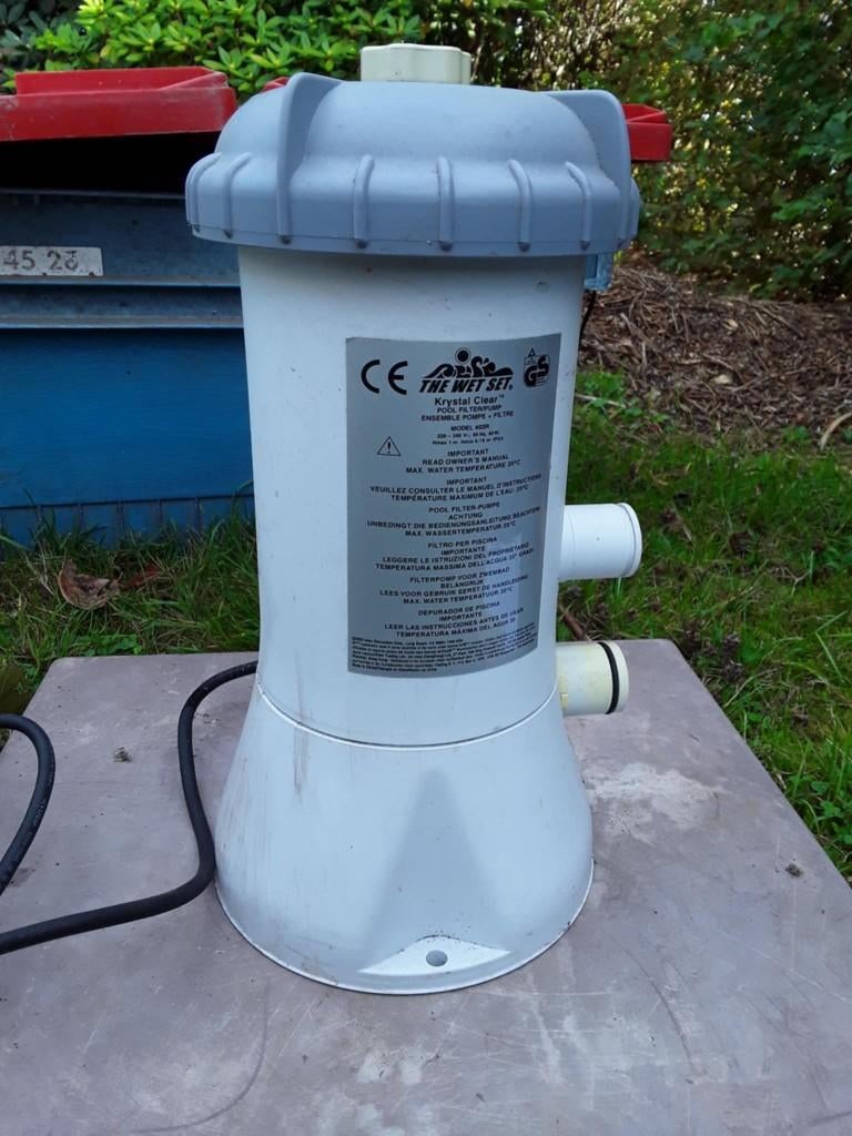 Intex Krystal Clear pomp, Tuin en Terras, Ophalen of Verzenden, Zo goed als nieuw, Zwembadpomp