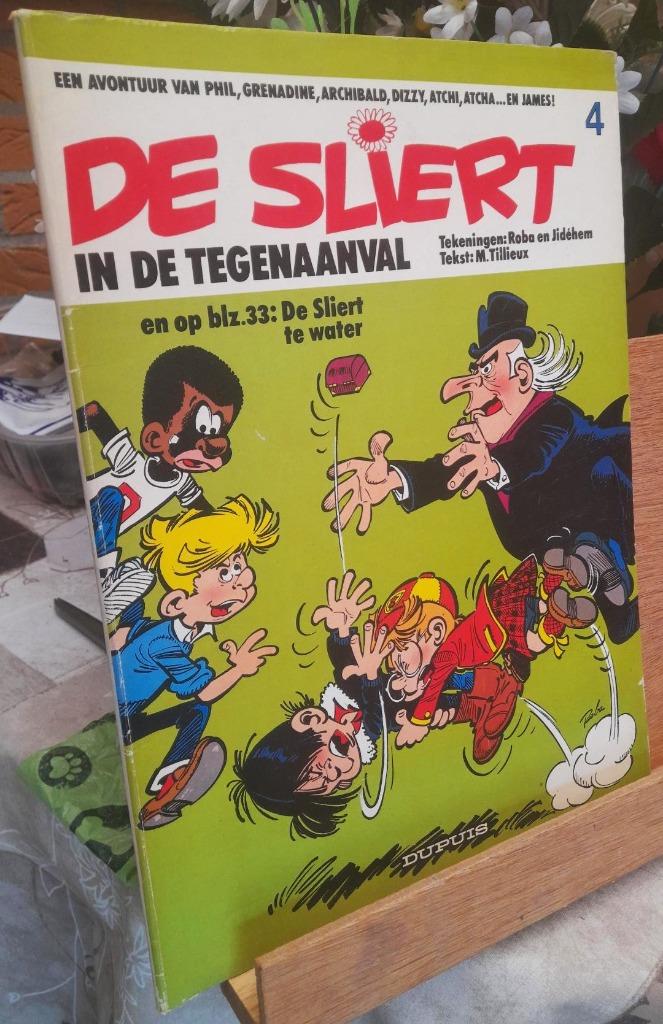 de sliert deel 4 ""de sliert in de tegenaanval "" 1ste en en, Une BD, Utilisé, Roba, Envoi