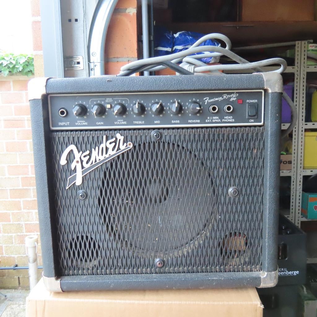Versterker Fender frontman reverb + Bogey gitaar amplifier, Muziek en Instrumenten, Ophalen, Gebruikt, Gitaar, Minder dan 50 watt