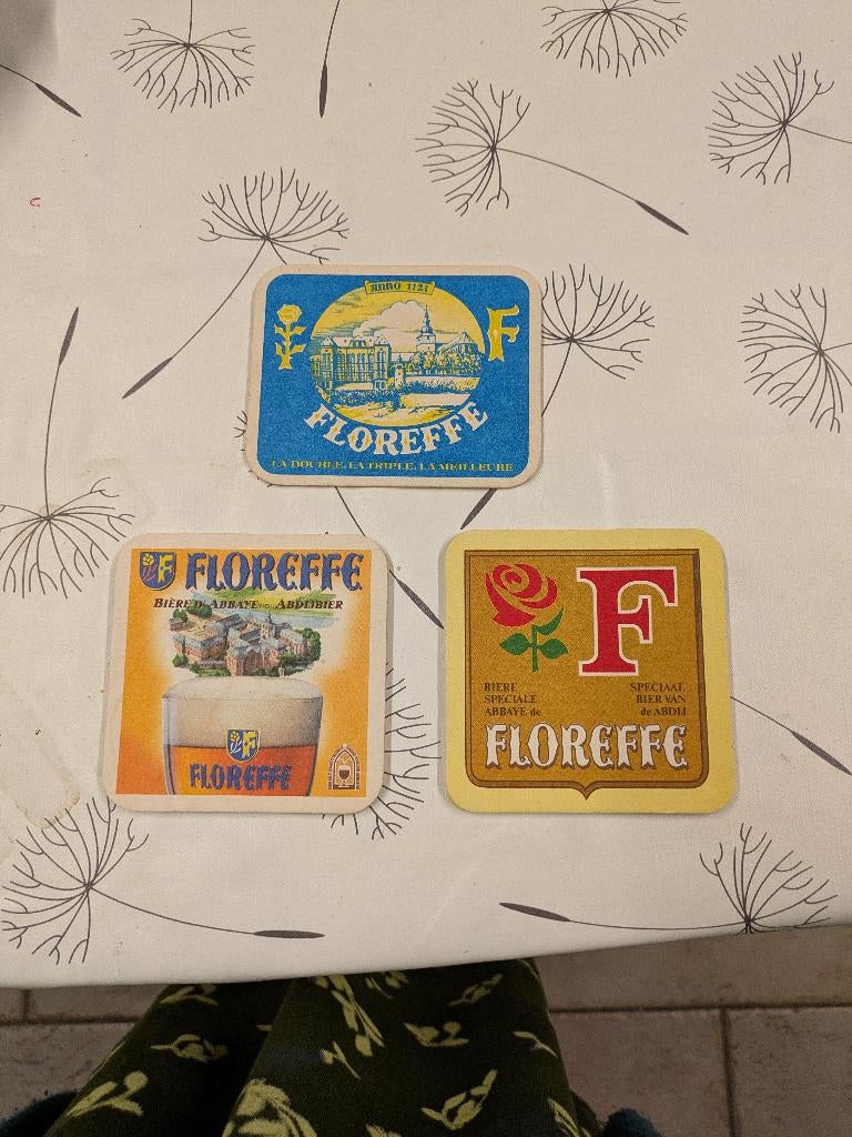 Floreffe, Collections, Marques de bière, Enlèvement ou Envoi, Comme neuf, Sous-bock