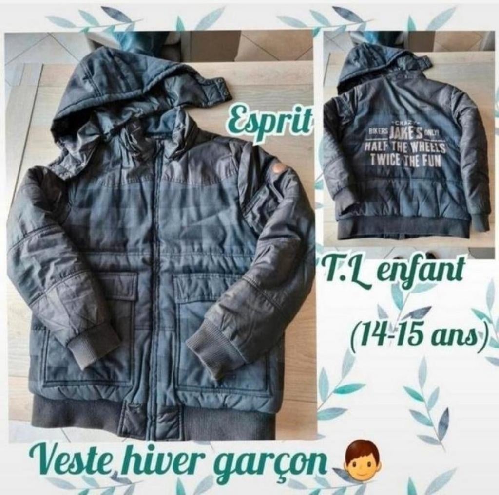 Veste d'hiver pour garçon-Esprit-T L(15-15 ans), Enfants & Bébés, Garçon, Enlèvement ou Envoi, Utilisé, Esprit