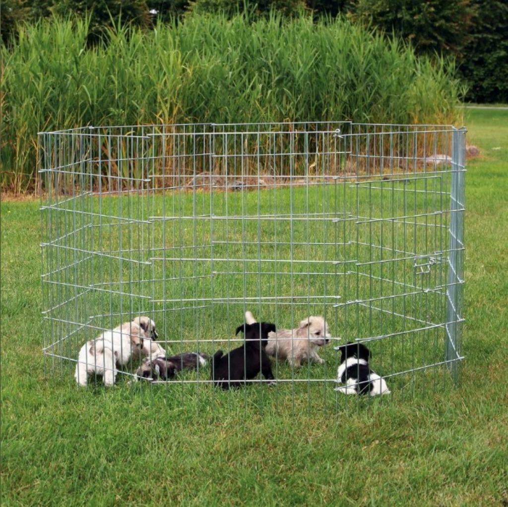 Puppyren Gegalvaniseerd 154x91cm, Dieren en Toebehoren, Ophalen, Hondenkennel, 65 tot 100 cm, Minder dan 75 cm