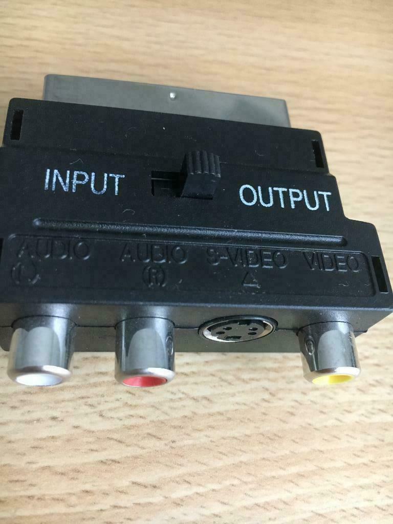 convertisseur in/out péritel vers 3 RCA audio et vidéo, Enlèvement ou Envoi, Neuf, Câble péritel