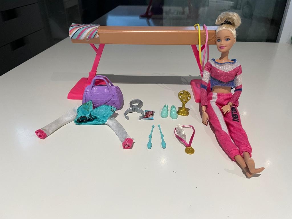 Barbie gymnaste, Enlèvement ou Envoi, Utilisé, Barbie