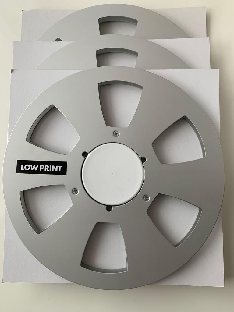 Ampex 5 audiospoelen+1 GRATIS metalen spoelen van 26,5 cm, Audio, Tv en Foto, Filmrollen, Verzenden