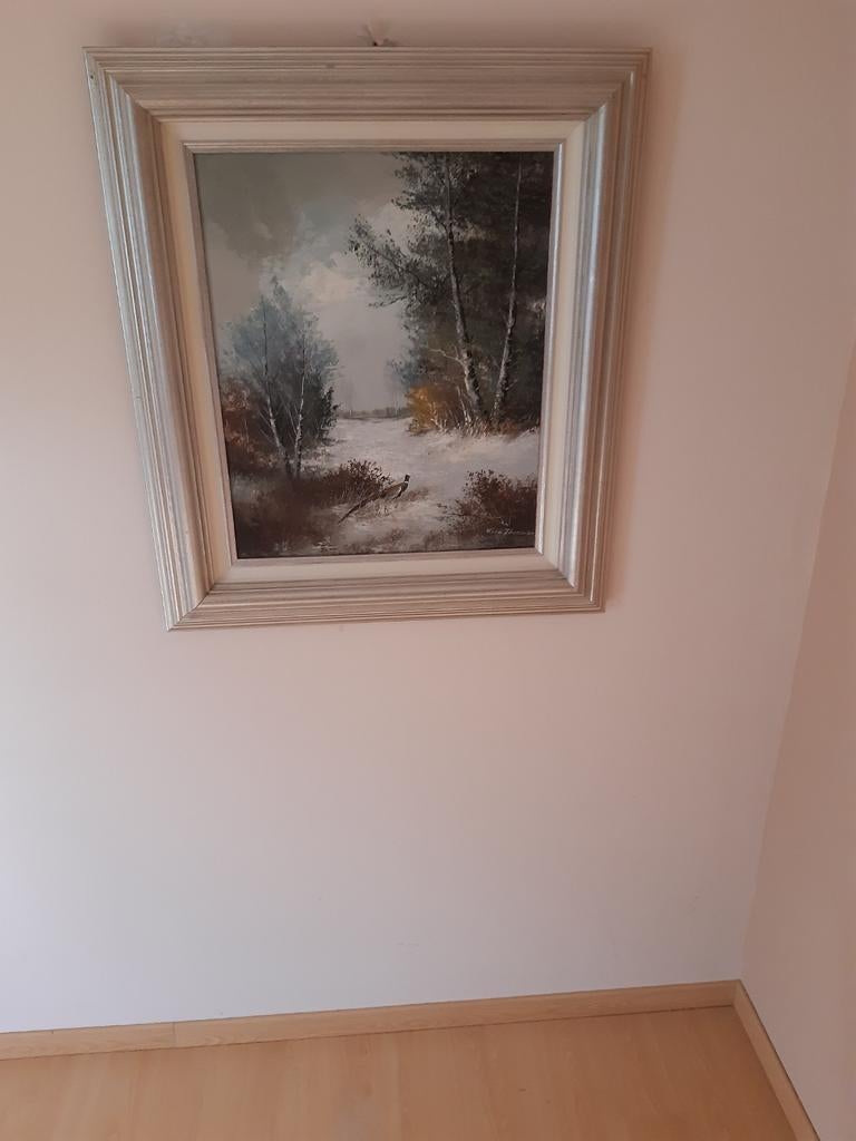 Mooi landschapsschilderij., Ophalen