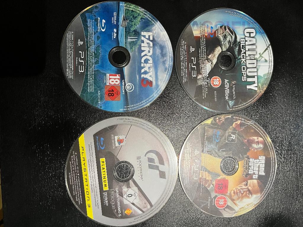4 spellen voor Playstation 3, Games en Spelcomputers, Ophalen of Verzenden, Gebruikt
