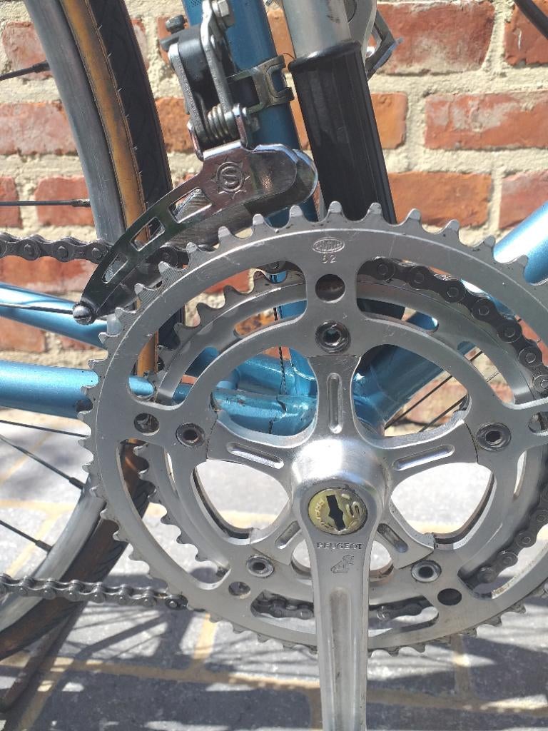 Peugeot Galibier vintage racefiets, 28 inch, Gebruikt, 10 tot 15 versnellingen, 57 tot 61 cm