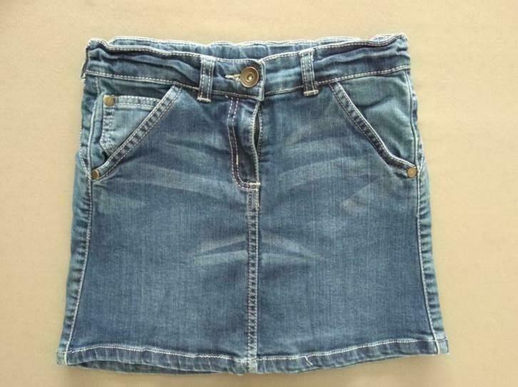 Jeans rokje 10 jaar, Enlèvement ou Envoi, Utilisé, Fille, Robe ou Jupe