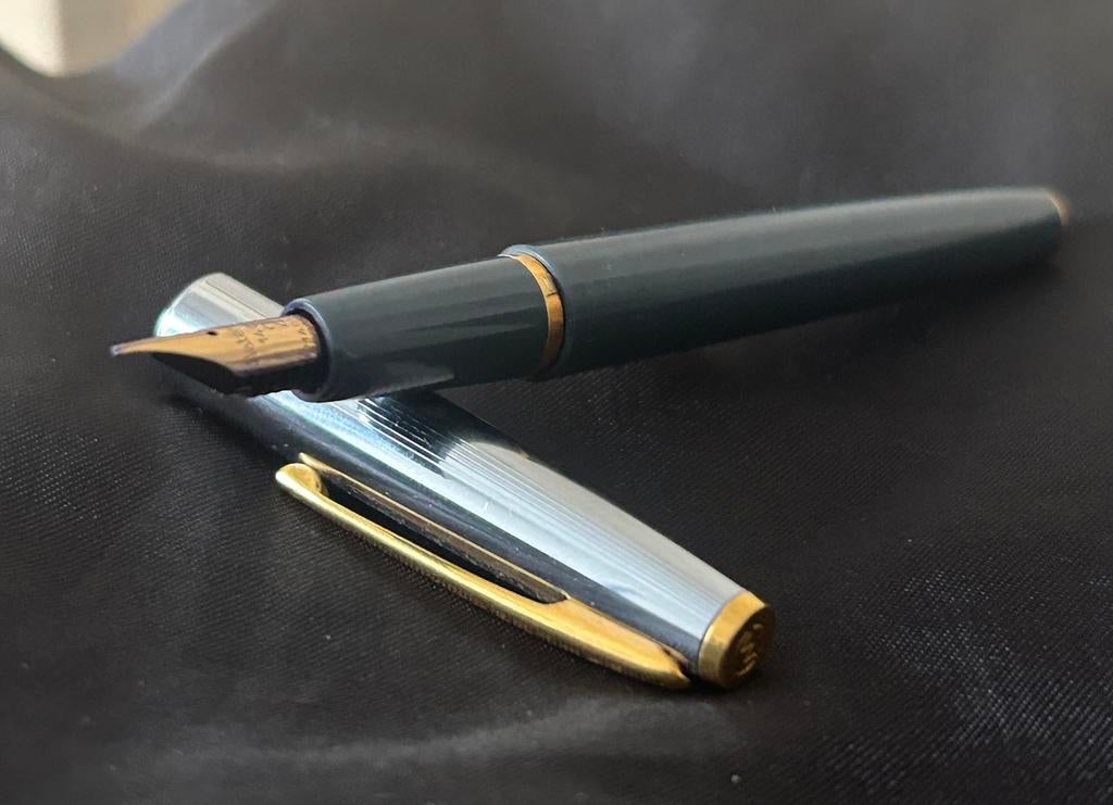 Waterman CF stylo plume or 14 ct vintage 50-70’, Enlèvement ou Envoi, Stylo, Waterman