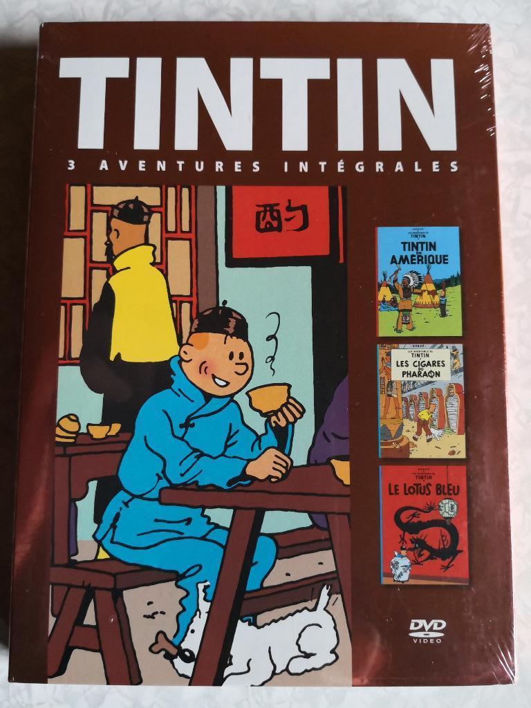 dvd tintin - 3 aventures intégrales (geen NL), Ophalen of Verzenden