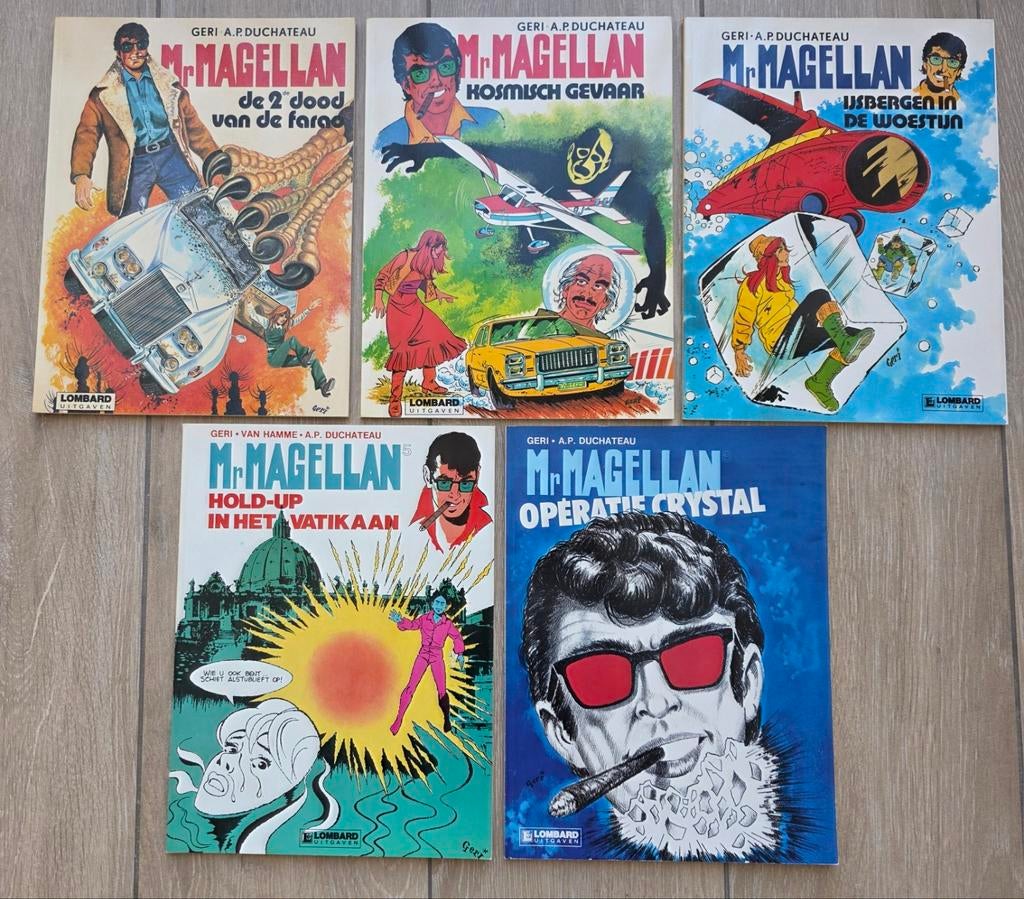 Lot strips: Mr Magellan, Enlèvement ou Envoi, Comme neuf