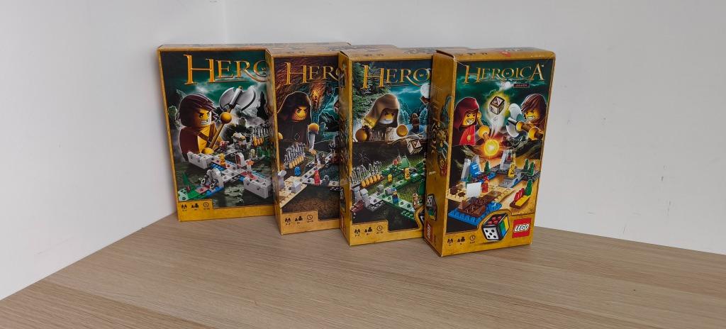 LEGO Heroica (3857, 3858, 3859, 3860), Ophalen, Zo goed als nieuw