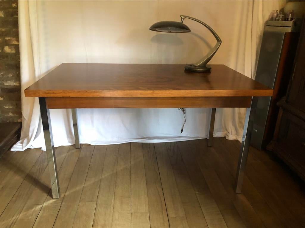 vintage design tafel fineer, Ophalen