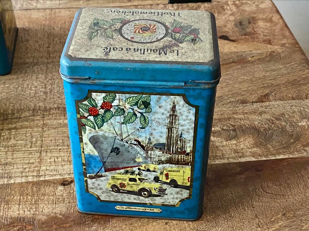 Blik - ‘t Koffiemoleken ☕️, Verzamelen, Ophalen of Verzenden, Gebruikt, Overige merken
