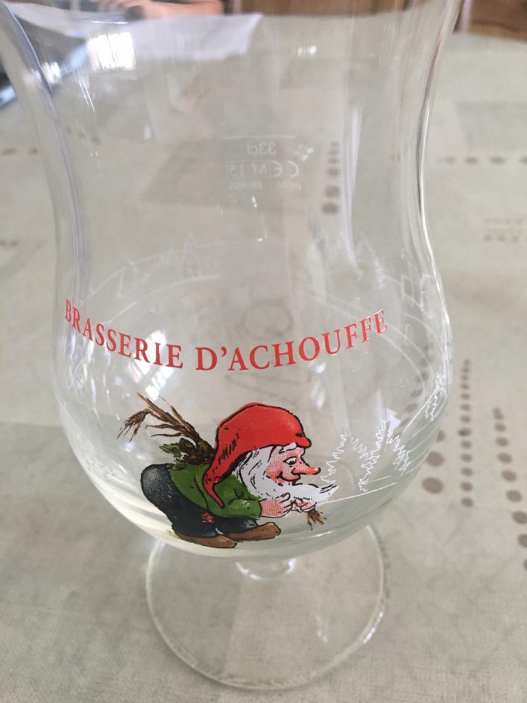 Glazen D’Accouffe, Ophalen of Verzenden, Zo goed als nieuw, Glas of Glazen, Overige merken