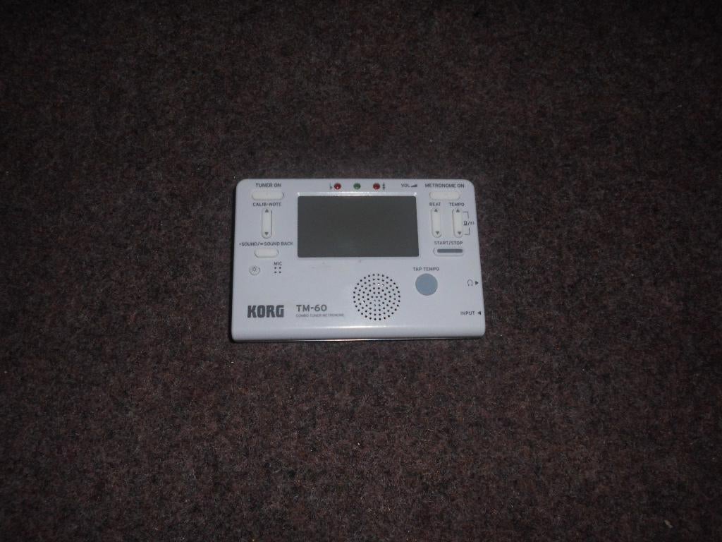 Stemapparaat en Metronoom – Korg TM-60, Enlèvement, Comme neuf