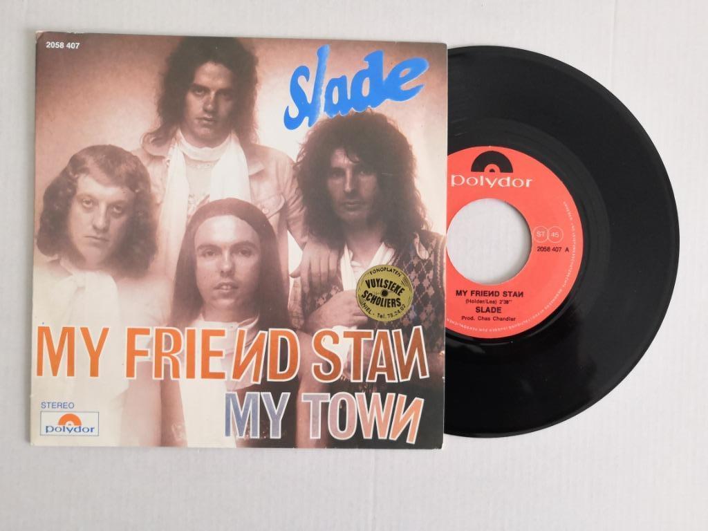 SLADE - My friend Stan (single), Single, Comme neuf, 7 pouces, Rock et Metal