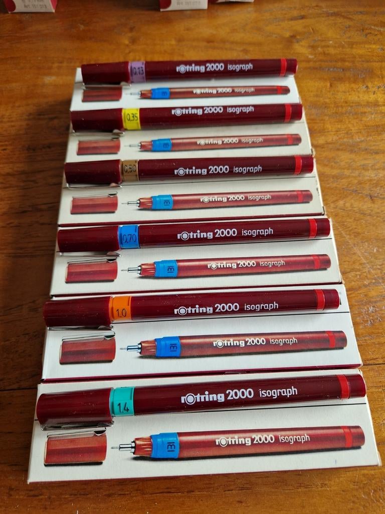 Nieuw uit oude stock Rotring pen 2000 isograph, Enlèvement ou Envoi, Neuf