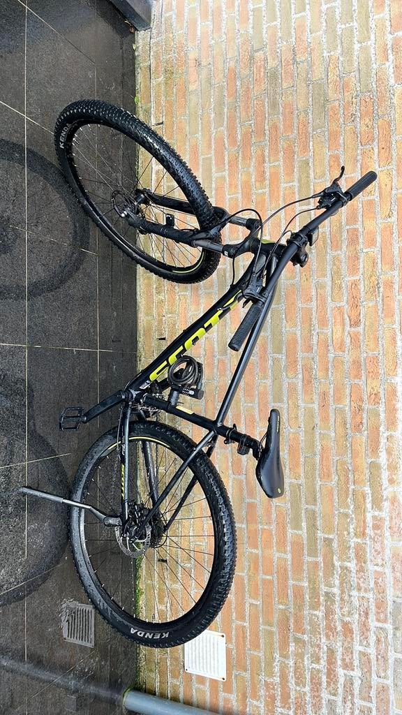 Scott MTB ASPECT 960 M17 DISC 2X8SP Black/Neon, Ophalen, 20 tot 24 inch, Aluminium, Zo goed als nieuw