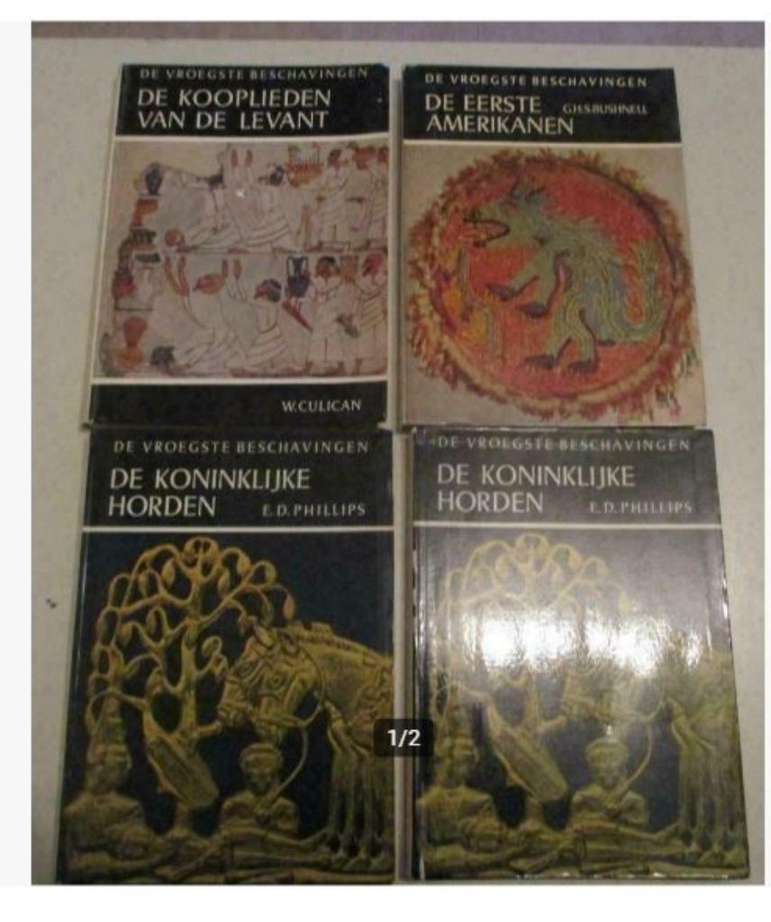 4 beaux livres 'Les premières civilisations' - Phillips, Livres, Enlèvement ou Envoi, Comme neuf