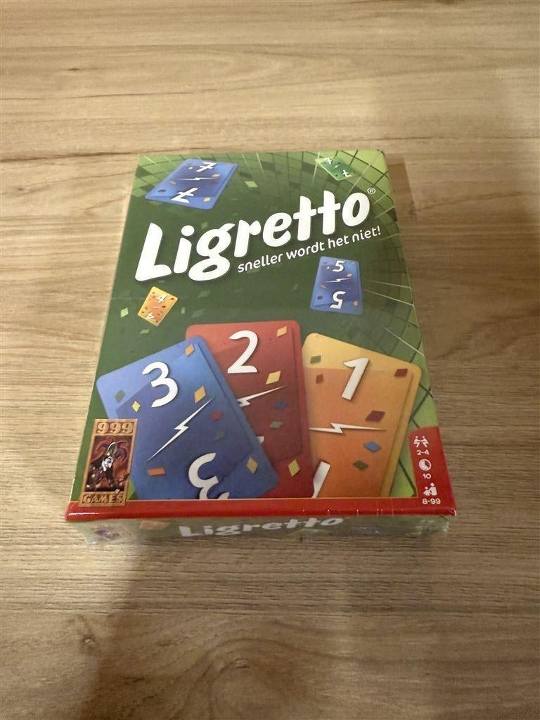 Ligretto sneller word het niet - 999 games - s3244, Envoi, Comme neuf