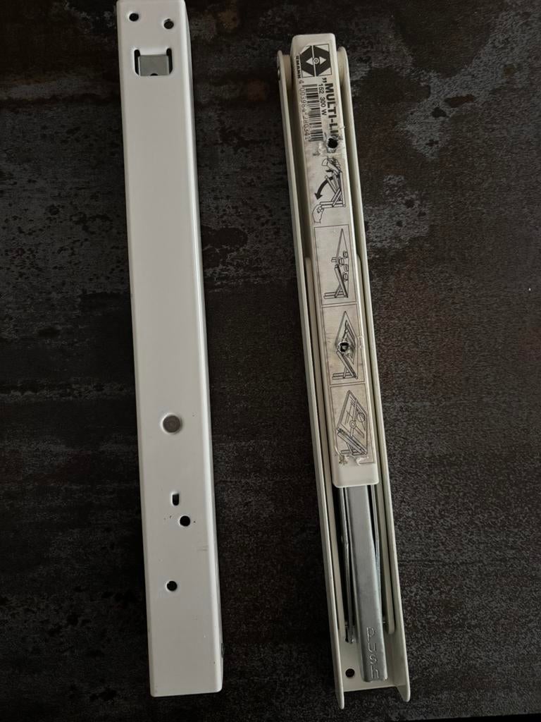 Opklapbare plankdragers met vergrendel/liftmechanisme., Gebruikt, 250 mm of meer, Overige typen, Ophalen of Verzenden