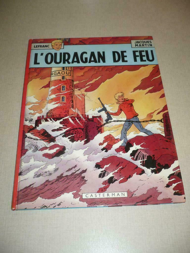 Lefranc-L'ouragan de feu-EO de 1975, Une BD, Enlèvement ou Envoi, Utilisé